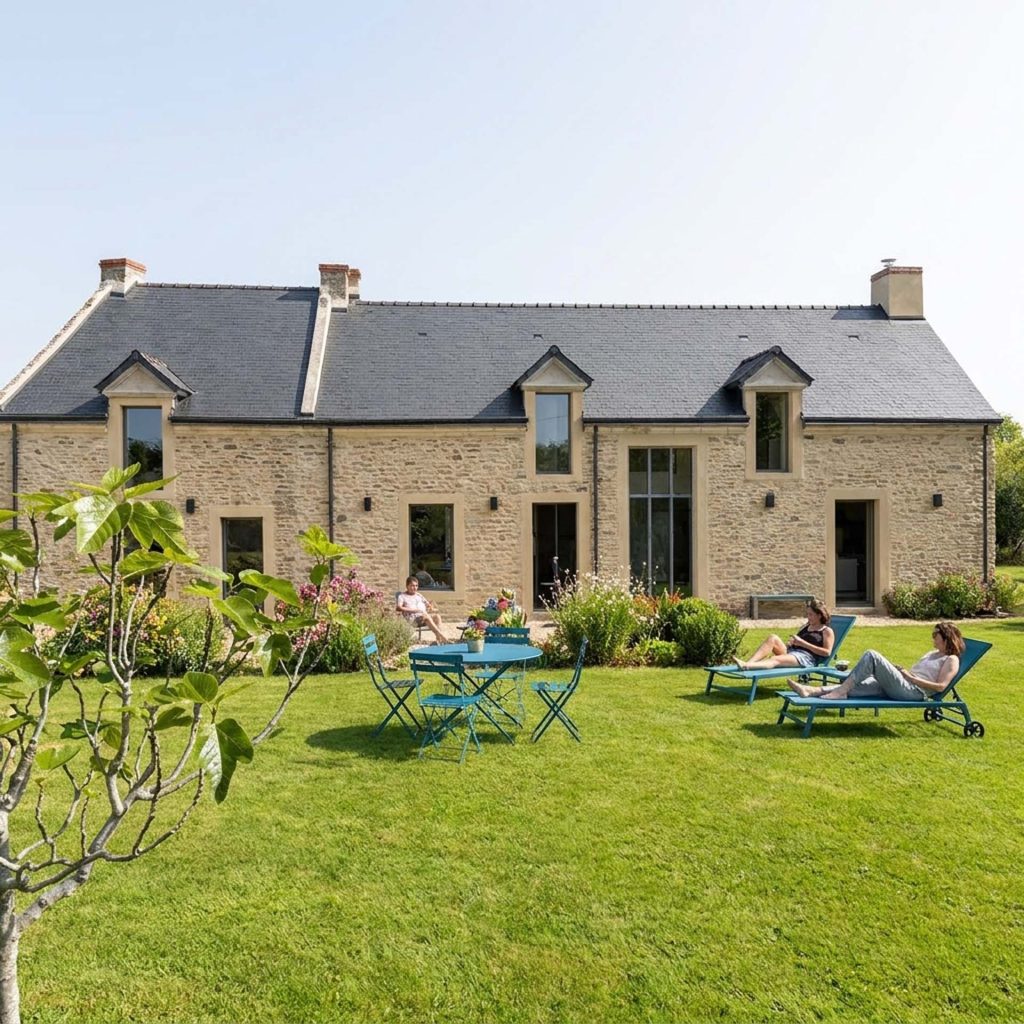 Ancienne ferme après travaux